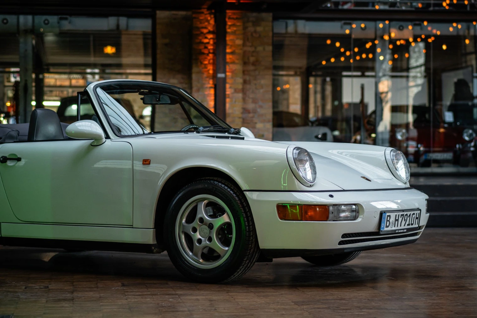 COC Opening Classic Remise Berlin Porsche 964 Cabriolet