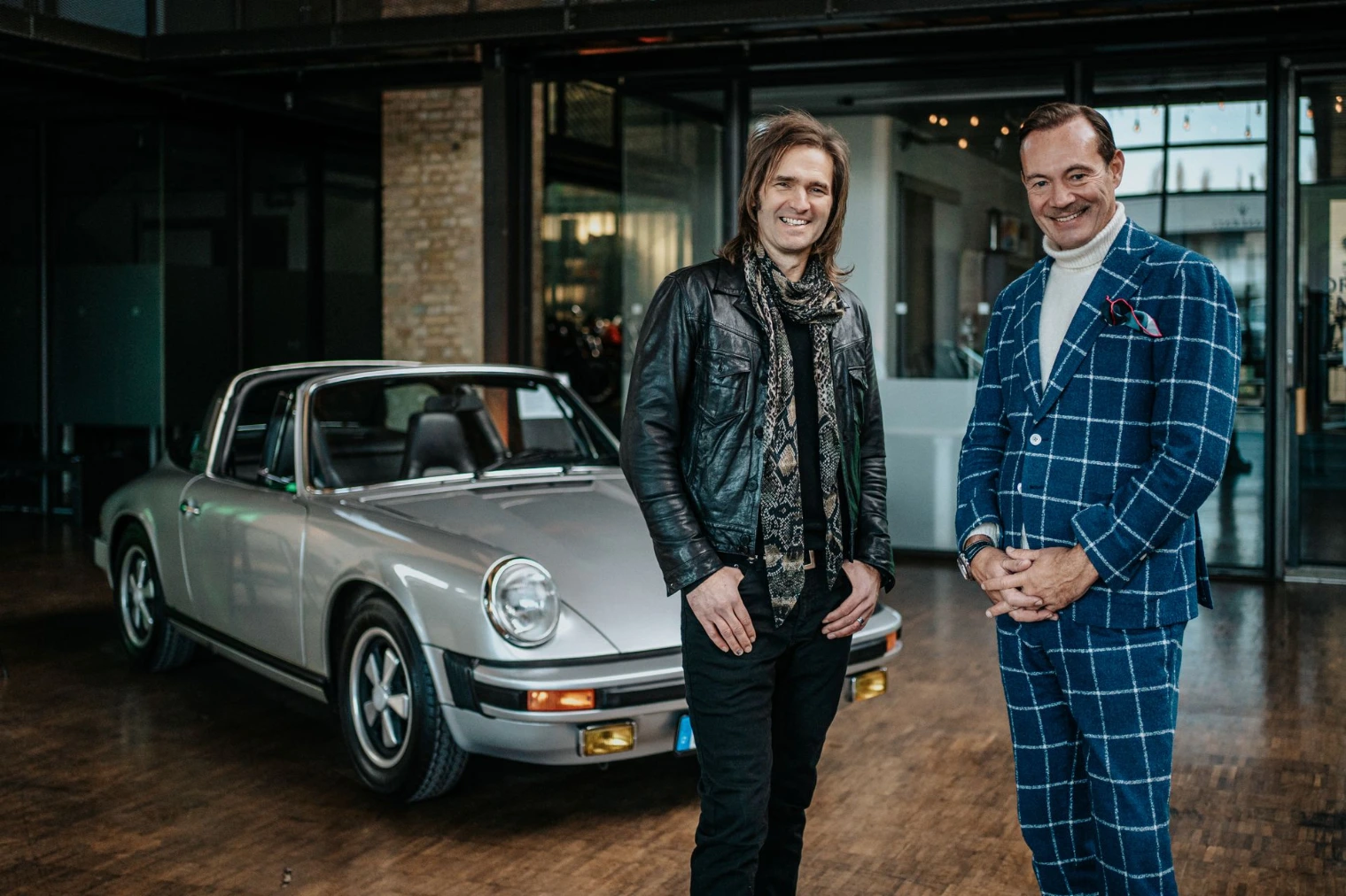 Christian Echternacht und Hermann Stegschuster