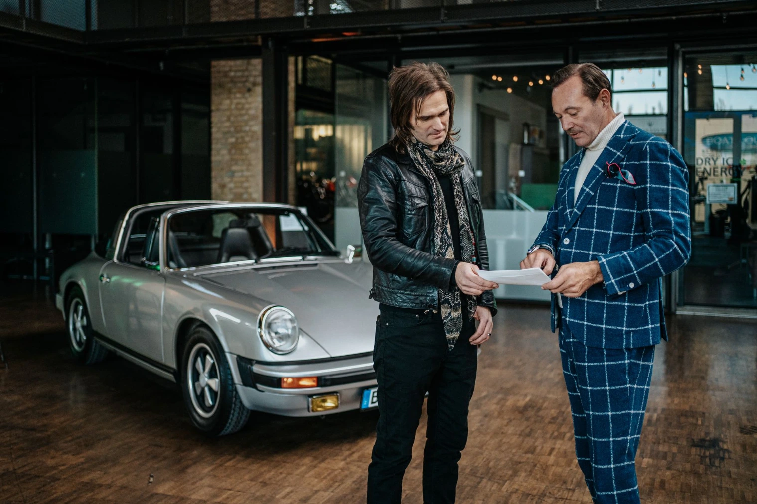 Christian Echternacht und Hermann Stegschuster